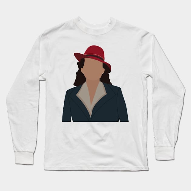 Agent Long Sleeve T-Shirt by CalliesArt
